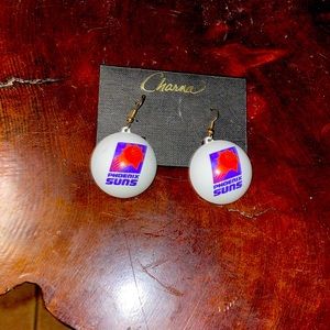Az Phoenix Suns vintage dangling Earrings 🧡💜